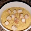 El cooksnap de Juan Antonio Iglesias cuando hizo Crema de calabacín.
