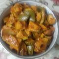Rita mehta का कुकस्नैप जब उन्होंने कच्चे आम का तेल वाला स्पाइसी अचार (Kachhe aam ka tel wala spicy achar recipe in hindi) बनाया था।