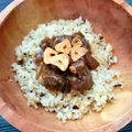 Cooksnap dari Dwipuji Shelomita untuk resep [Eps. 54] Garlic Butter Rice with Saikoro Beef 🧄🍚🧈🐮