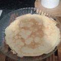 El cooksnap de Denisse Gil cuando hizo Crepes.