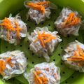 Cooksnap dari Imeliana Gunardi untuk resep Siomay ayam babi wortel gurih, enak, puas makannya!