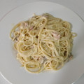 El cooksnap de Joan Fuentes cuando hizo Carbonara casera.