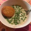 Alexandra Sallai Cooksnap-ja, amikor elkészítette a(z) Tejszínes zöldborsófőzelék receptet.