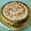El cooksnap de Noemí cuando hizo Tarta de natillas.