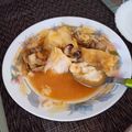 El cooksnap de Rafi Orden cuando hizo Rosada con almejas.