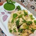 Kanchan Kamlesh Harwani's cooksnap of when they made Khamman dhokla.