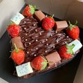 Cooksnap dari eka novyaningsih untuk resep Brownis kukus ala amanda