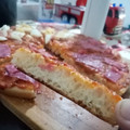 El cooksnap de Adrian Barretto cuando hizo Pizza casera con masa líquida.