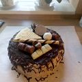Farkasné Elek Mónika Cooksnap-ja, amikor elkészítette a(z) Csupa csoki torta Hanna módra receptet.