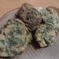 El cooksnap de Patri Alaniz cuando hizo Buñuelos de pencas de acelga.