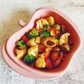 Cooksnap DyaKakgerl semasa beliau membuat Sayur Campur Campak-Campak.