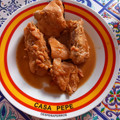 El cooksnap de Pepe cuando hizo Pechugas de pollo con cerveza y mostaza de Dijon.