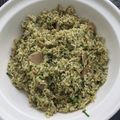 Cooksnap dari Marisol Font Raket untuk resep Nasi Goreng Hijau Teri Bakso Ala-ala Me