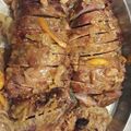 El cooksnap de Guillermo Guzman cuando hizo Colita de cuadril rellena.