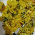 Jayshree Soni's cooksnap of when they made ડ્રાયફ્રૂટ પૌવા બટાકા (Dryfruit Pauva Bataka Recipe In Gujarati).