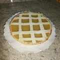 El cooksnap de Ximena cuando hizo Tarta de manzana.