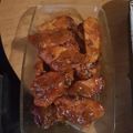 joci1993 Cooksnap-ja, amikor elkészítette a(z) Mézes- mustáros- ketchupos csirkecomb receptet.