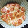 Pásztor Dorottya Cooksnap-ja, amikor elkészítette a(z) Paradicsomos-mozzarellás cukkinifalatok receptet.