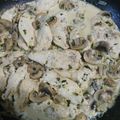 El cooksnap de Jan terrazas cuando hizo Pechuga con champiñones en crema y cebollas.