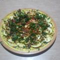 El cooksnap de Lady Marmalade cuando hizo Carpaccio de calabacín.