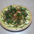 El cooksnap de Lady Marmalade cuando hizo Carpaccio de calabacín.