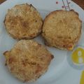 El cooksnap de Guada Velazquez cuando hizo Bocaditos de berenjenas jamón y queso en freidora de aire. Una delicia fácil, económica y rendidora.