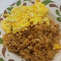 Cooksnap dari Nara untuk resep Nasi Goreng Sosis dan Telur Ala Resto Bekal Sekolah