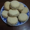 El cooksnap de Isabel Vaca cuando hizo Alfajor de almidón de mandioca.
