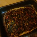 El cooksnap de celina Eibuszyc cuando hizo Tarta de zapallitos.