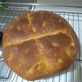 El cooksnap de david cuando hizo Hogaza de pan.