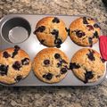Maria Maroun's cooksnap of when they made Blueberry Oatmeal Muffins.