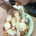 Cooksnap dari Epel Oey untuk resep Pizza Roti Tawar Teflon Sederhana