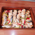 El cooksnap de Nieves Delgado Martin cuando hizo Salmón al horno con patatas y pimientos.
