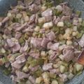 El cooksnap de Faby Martínez cuando hizo Bistec con nopales y papas.