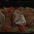 El cooksnap de Sandrita Jimenez cuando hizo Contramuslos rellenos al horno.