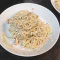 El cooksnap de Araceli Martin Vara cuando hizo Espaguetis cremosos con salmón y parmesano.