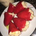 El cooksnap de Laura H🧚🏼‍♀️ cuando hizo Pimientos del piquillo rellenos.