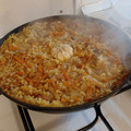 El cooksnap de Elvira Galiano cuando hizo Plov o Pilaf (Arroz con carne y especias).