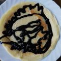 El cooksnap de La Cocina De Paula cuando hizo Crepes con chocolate, más fácil no se puede 😁.