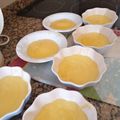 El cooksnap de Ines Torterolo cuando hizo Crema de naranja.