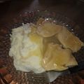 El cooksnap de Aldi Perez cuando hizo Supremas de pollo con salsa de mostaza.