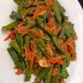 Cooksnap dari Tasya Kharista untuk resep Kacang Panjang Tumis Kornet
