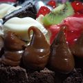 El cooksnap de Mariela Rodrigo cuando hizo Huevo de Pascua, relleno de bombones caseros.