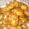 Amber Fawad's cooksnap of when they made Pakore.
