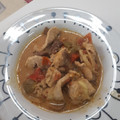El cooksnap de Mey Castiel cuando hizo Carne en salsa con setas y champiñones.