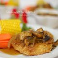 Cooksnap dari Trixie Gayatri untuk resep Steak Ayam Crispy Saus Jamur