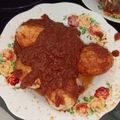 Cooksnap Siti khadijah semasa beliau membuat Sambal telur rebus goreng.