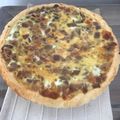 El cooksnap de Víctor Raúl López cuando hizo Tarta de cebolla y queso con masa quebrada.