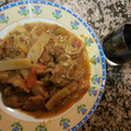 El cooksnap de cheky cuando hizo Cerdo agridulce con pimiento y bambú, estilo chino.