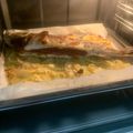 El cooksnap de ana belen cuando hizo Trucha a la navarra -al horno-.
